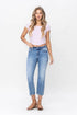 Regular Cropped Straight Jeans