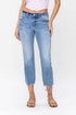 Regular Cropped Straight Jeans