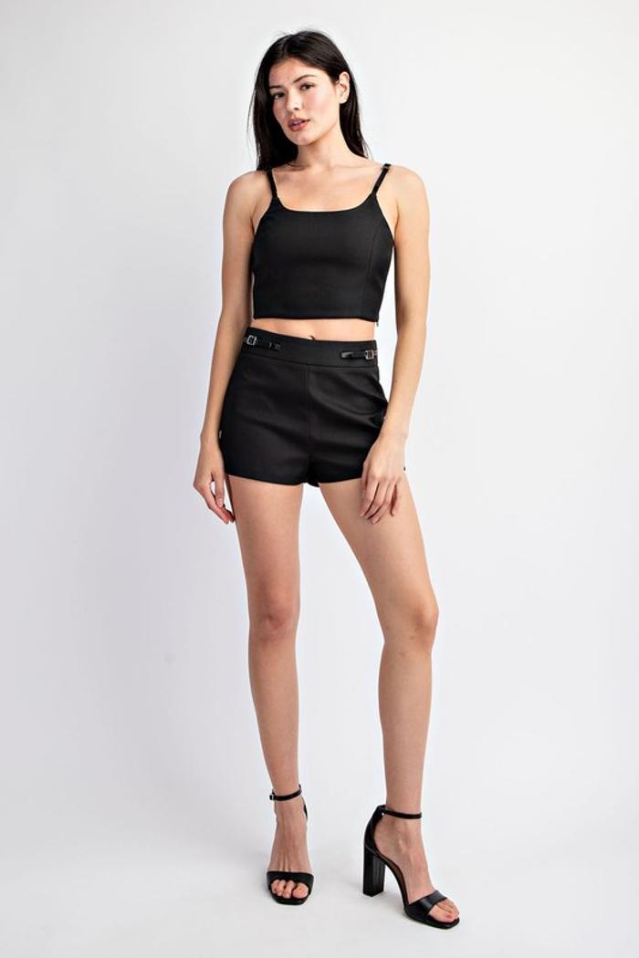 Coop Neck Woven Cami Top