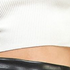 Ribbed Sweater Crop Top