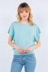 Short Sleeve Sweater Top