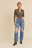 High Rise Dad Jeans