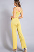 High Waist  Ribbed Pants