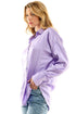 Button Front Top With Cuffs