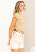 Lettuce Hem Crop Top