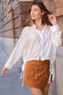 Loose FIt Shirt with Side Tie