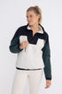 Color Block 3/4 Zip Active Jacket