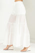 Tassel-Embellished Tiered Pants