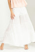 Tassel-Embellished Tiered Pants