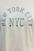 'New York City NYC' Embroidery T-shirt