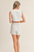 Floral Print Mini Short