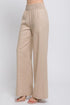 Woven Solid Long Pants