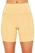 High Waist Biker Short w/ Pocket