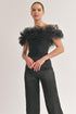 Tulle Ruffle Bodysuit